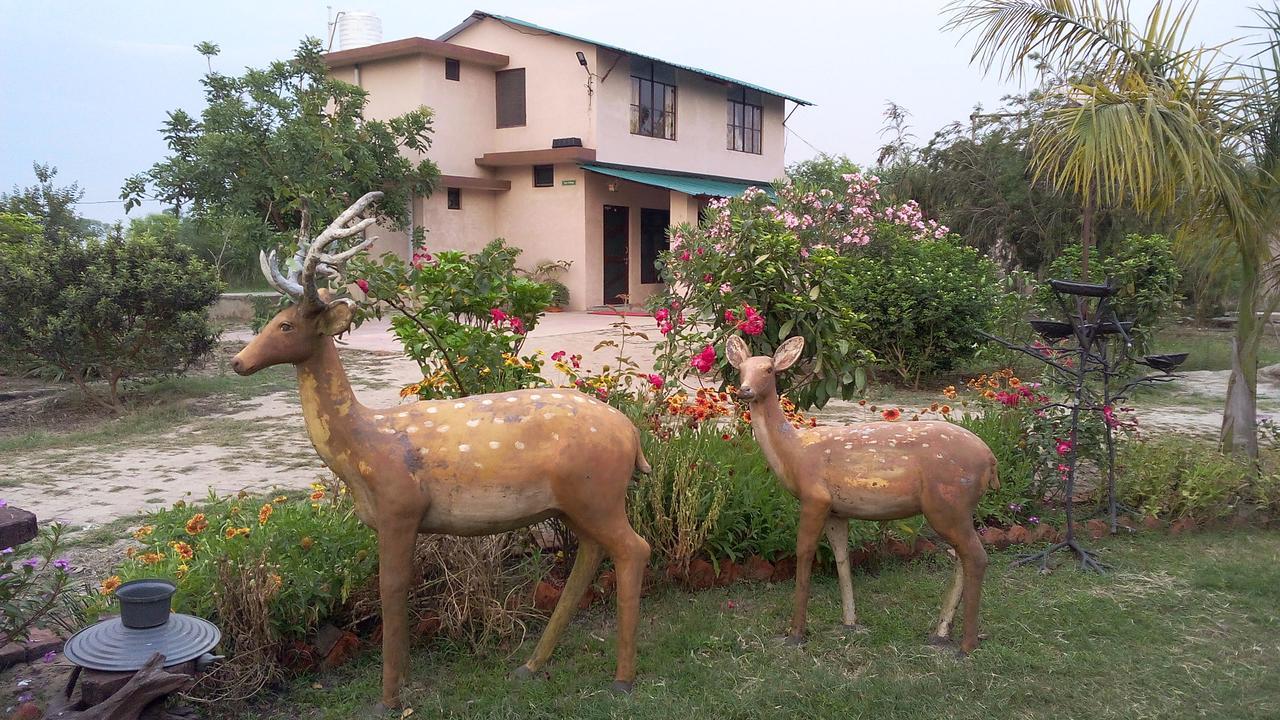 Lakhimpur V Resorts Dudhwa Wilderness Camp מראה חיצוני תמונה